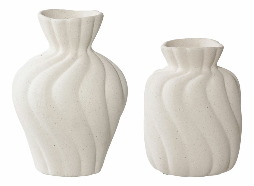 Set 2 ks váz Veloria 6 (bílá)