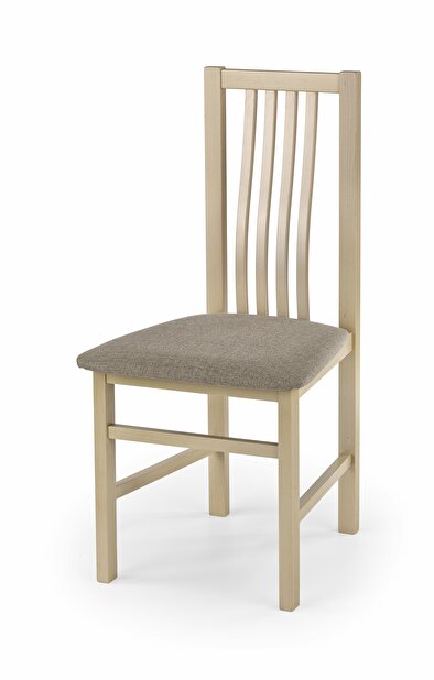 Jídelní židle Pawel (dub sonoma + béžová) *výprodej