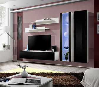 Obývací stěna Ferryhill 23 WS FY A4 (s osvětlením)