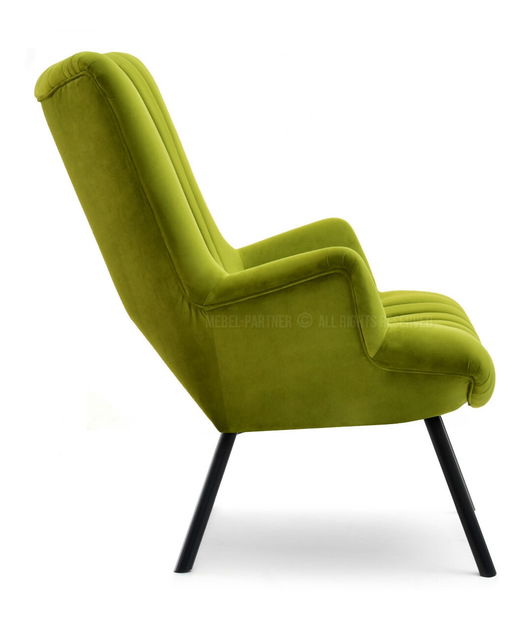 Designové křeslo Lanzaris (zlatá)