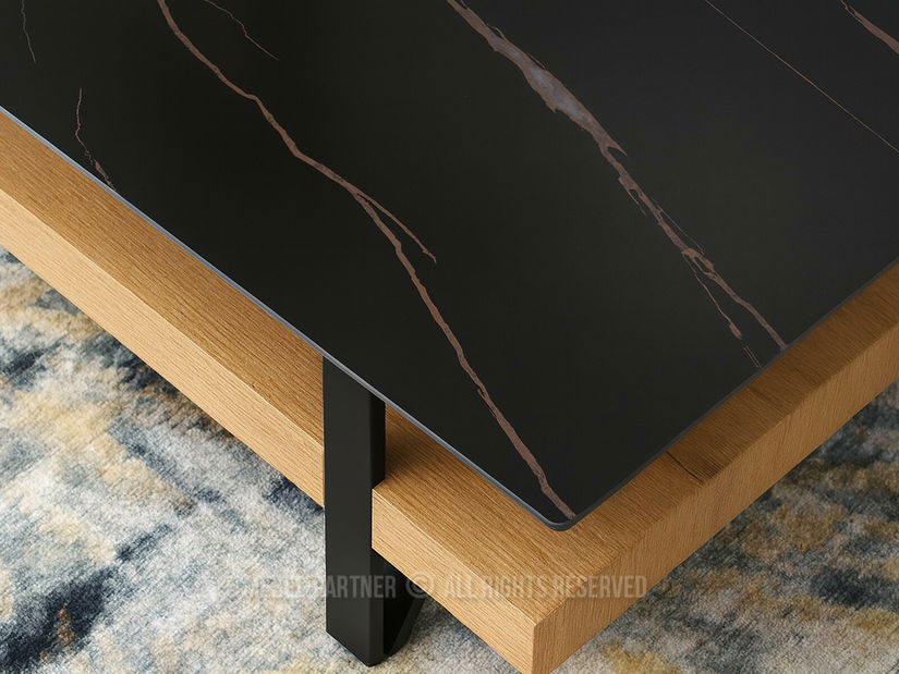 Konferenční stolek Biscuter (černá)