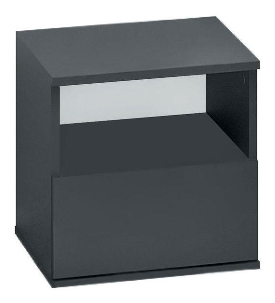 Noční stolek Discutibles (grafit)