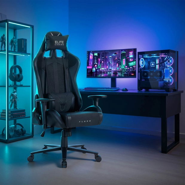 Herní křeslo Fomentan (černá)