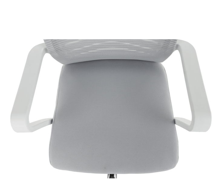 Kancelářské křeslo Cerise (bílá + šedá)