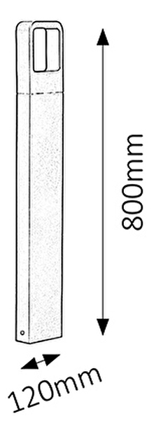 Venkovní svítidlo Tokio 8565 (antracit + šedá)