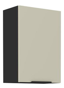 Horní kuchyňská skříňka Arikona 50 G 72 1F (kašmír + černá)