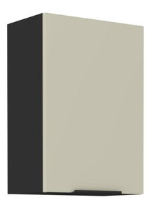 Horní kuchyňská skříňka Arikona 50 G 72 1F (kašmír + černá)