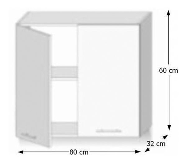Horní kuchynská skrina G80 Lilouse