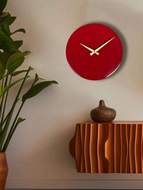 Nástěnné hodiny Silve (zlatá)