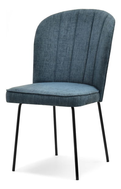 Jídelní židle Obrar (šedá + zlatá)