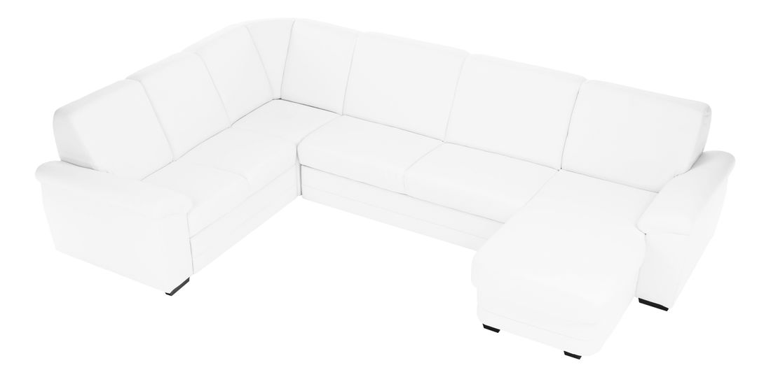 Rohová sedací souprava U Zrim (bílá) (P)