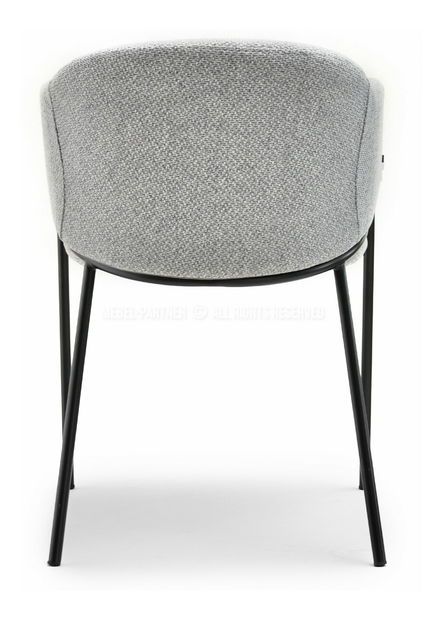 Židle Chad (šedá + černá)