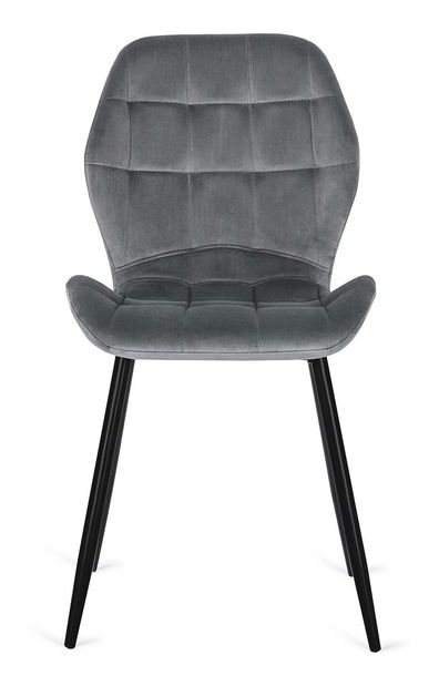 Jídelní židle Ligado (šedá + černá)