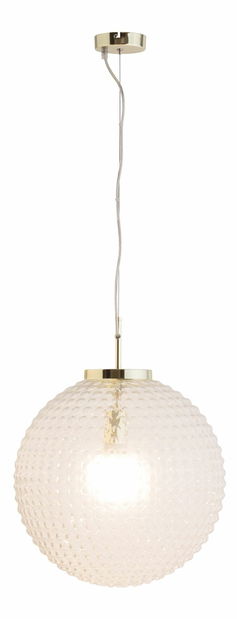 Závěsné svítidlo Victoria 2562 (zlatá + průhledná)