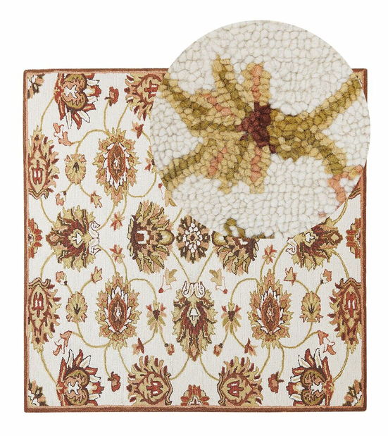 Koberec 200 x 200 cm Ezie (béžová)