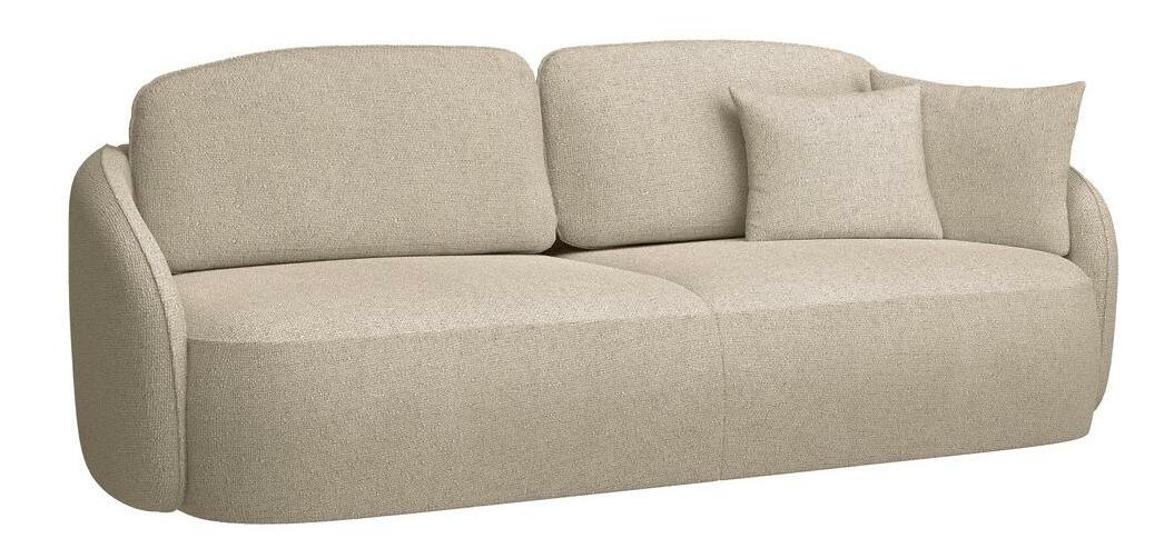 Pohovka trojsedačka Sheila (béžová + černá)