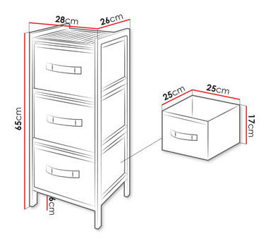 Regál Nefertiti (borovice + šedá)