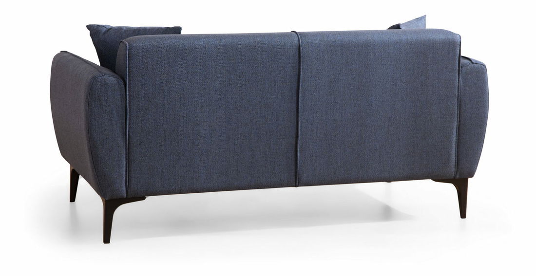 Pohovka dvousedačka Belasemma (modrá)