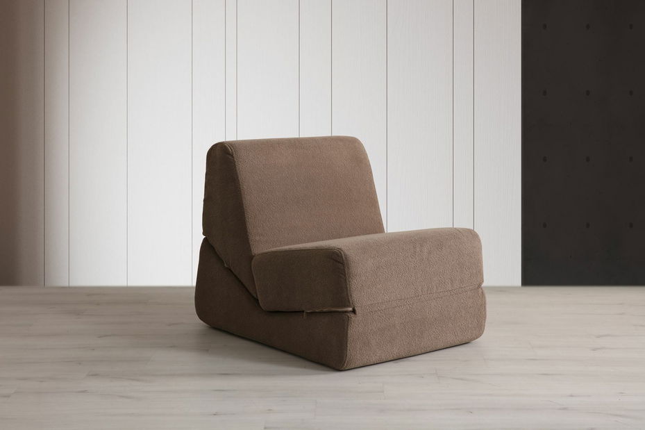 Křeslo Oringina (hnědá)