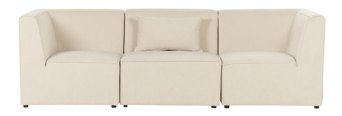 Pohovka třísedačka Lemia (béžová)