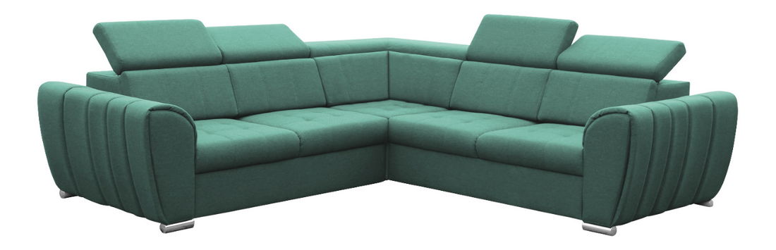 Rohová sedačka BRW Grenade (zelená) (L)