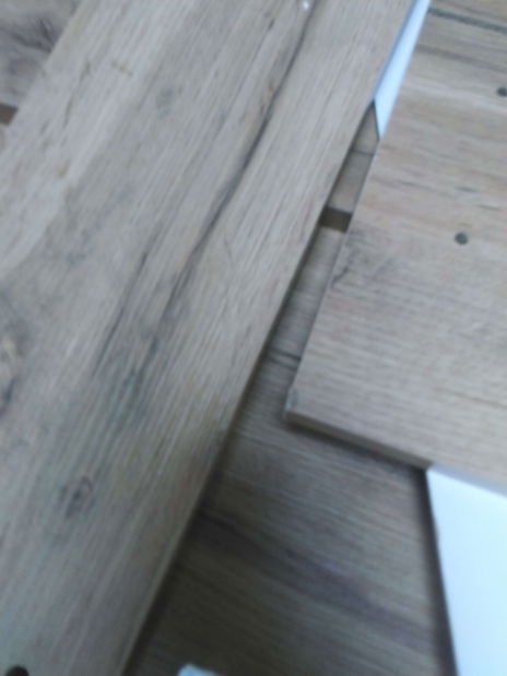 Manželská postel 160 cm Michigin (dub wotan) (s úložným prostorem) *bazar