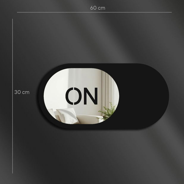 Zrcadlo Ozi 6 (stříbrná )