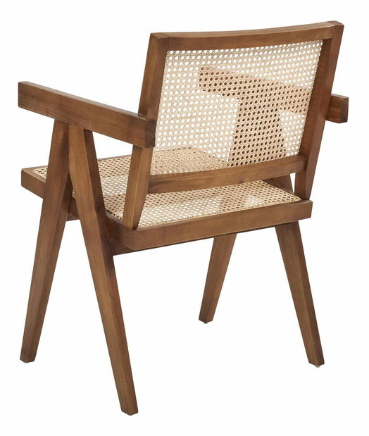 Jídelní židle Willow (přírodní + hnědá)