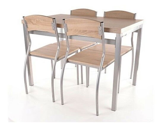 Jídelní set Adrian (dub) (pro 4 osoby)