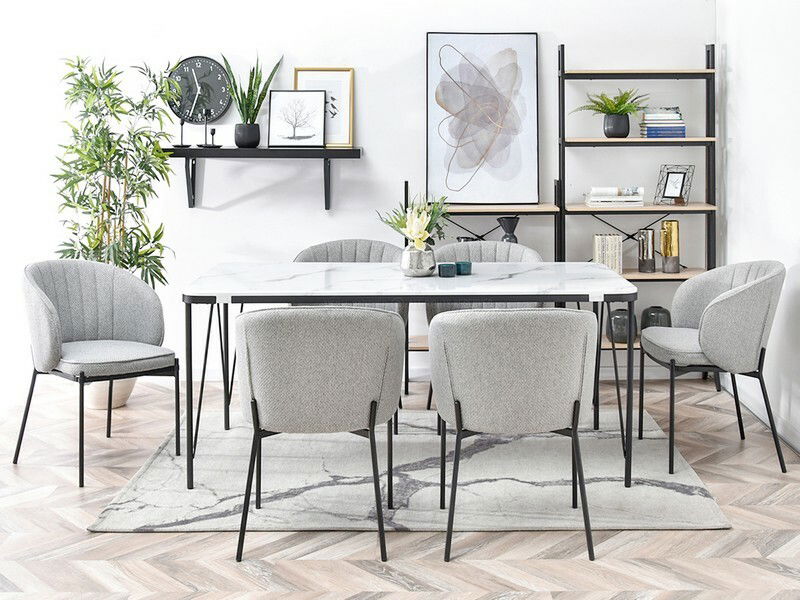 Židle Felix (šedá + černá)