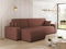 Rohová sedačka Euston LS (terakota) (s úl. prostorem)