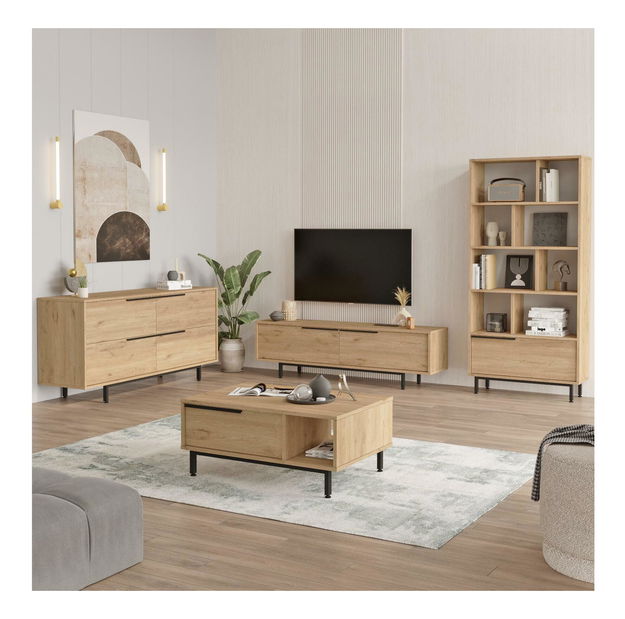 Sestava nábytku do obývacího pokoje Ontario S (dub)