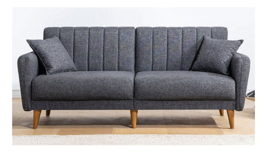 Třísedačka Adriene (Tmavá šedá)