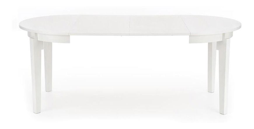 Rozkládací jídelní stůl 100-200 cm Saras (bílá) (pro 6 8 osob)