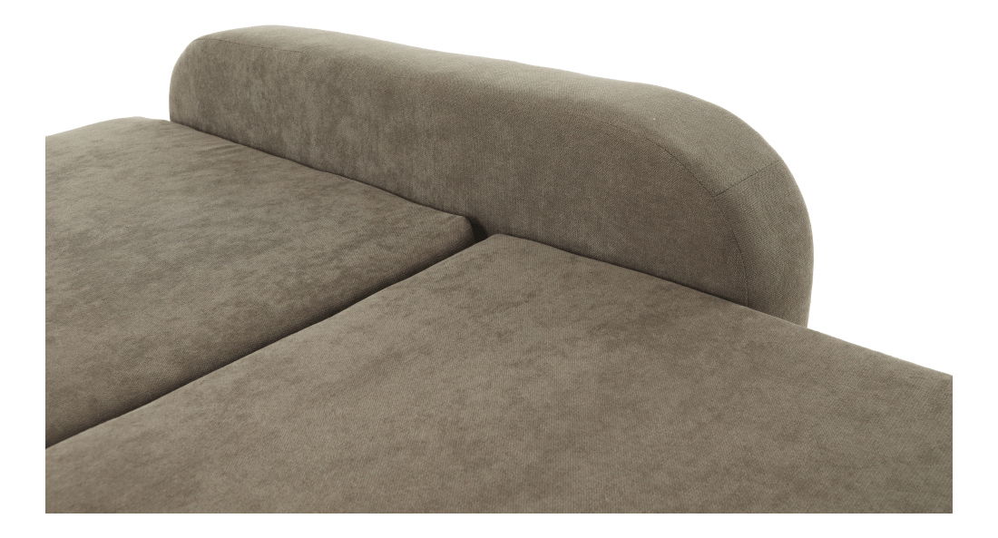 Rozkládací pohovka Porta (šedohnědá)