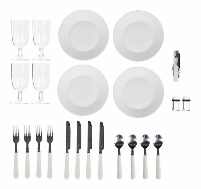 Piknikový koš Estella (přírodní)