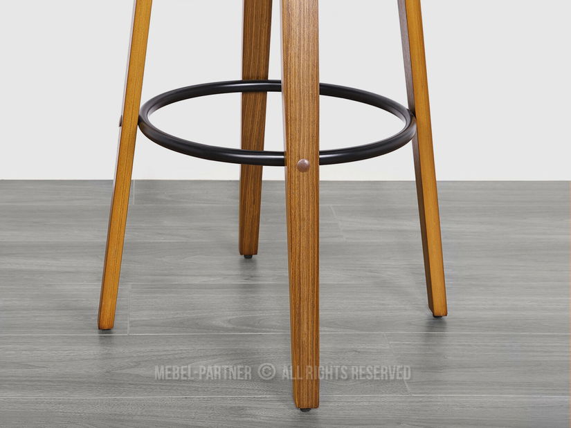 Barová židle Samriano (černá)