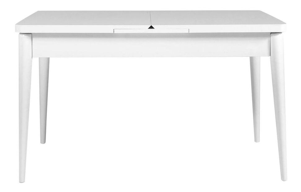 Rozkládací jídelní stůl Vlasta 1 (bílá) (pro 6 osob)