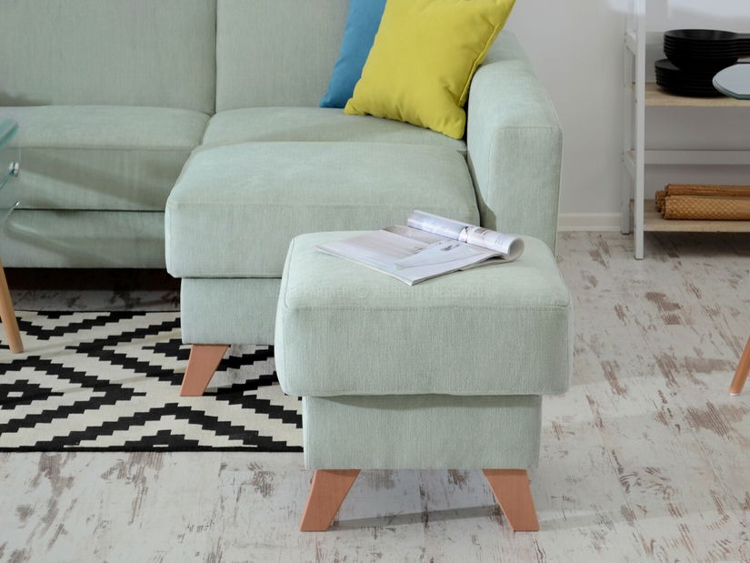 Taburetka Kalisz (mátová + buk)