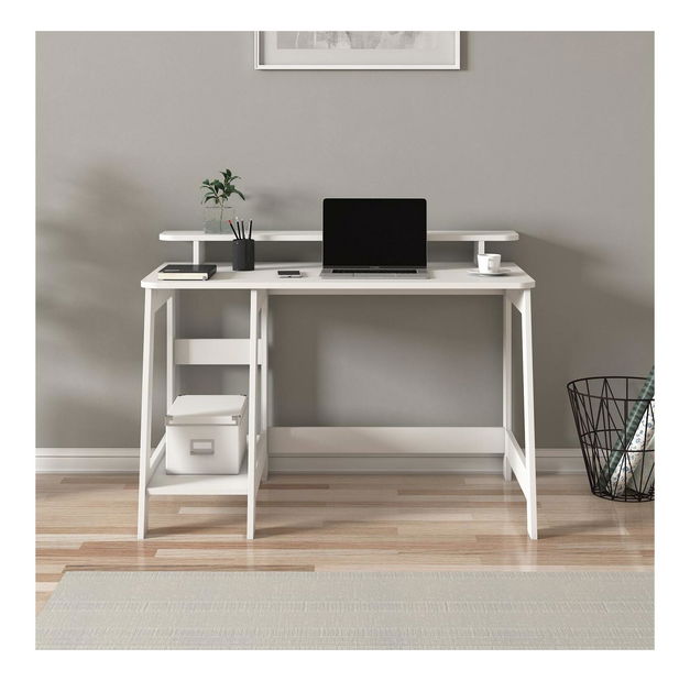 PC stolek Cantry (bílá)