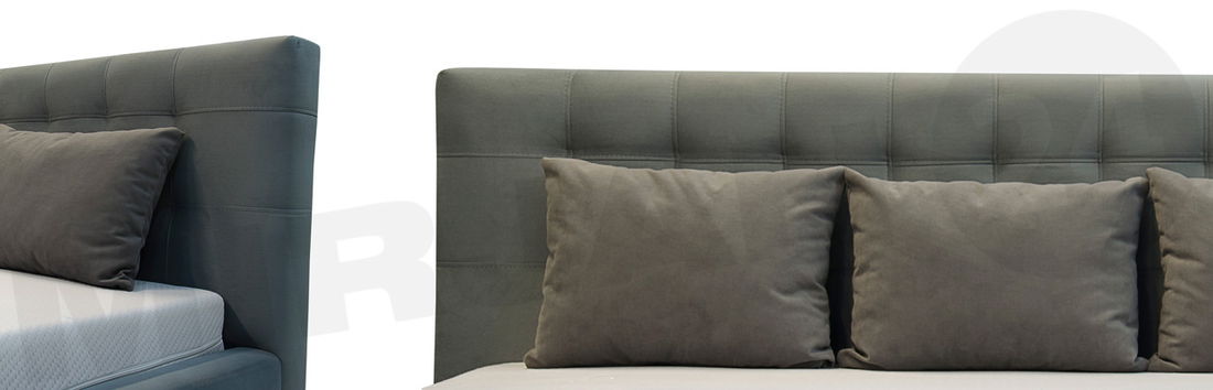 Manželská postel 180 cm Hermon (bílá)