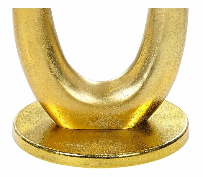 Příruční stolek Apko (zlatá)