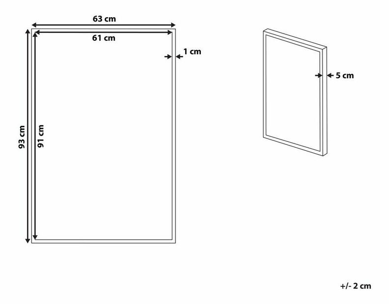 Obraz 63x93 cm CALETTE (vícebarevné)