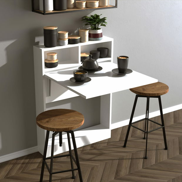 Sklápěcí jídelní stůl Brackie (pro 2 osoby)