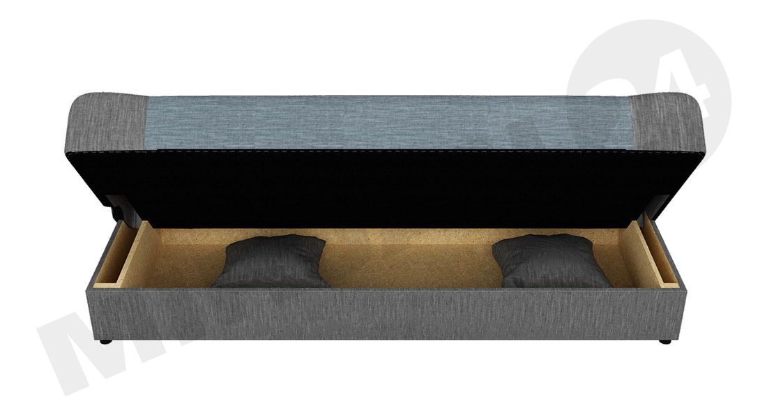 Pohovka Magnus (šedá + černá)