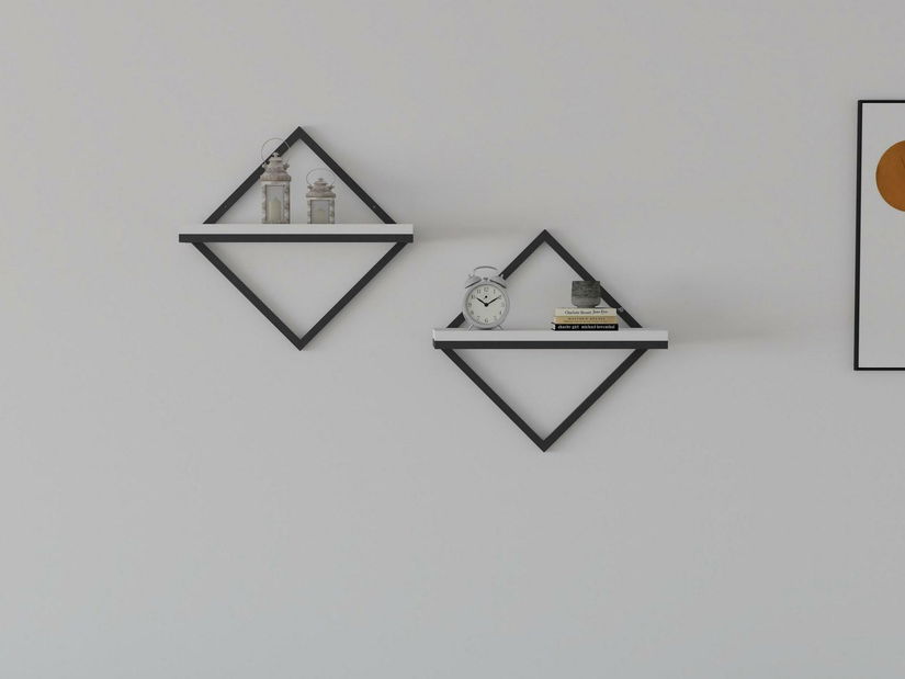 Set 2ks. polic Pemapi (bílá)