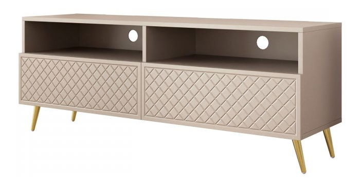 TV skříňka/stolek Baranto 2K (písková béžová)