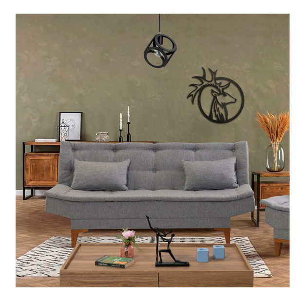 Pohovka trojsedačka Santic (šedá)