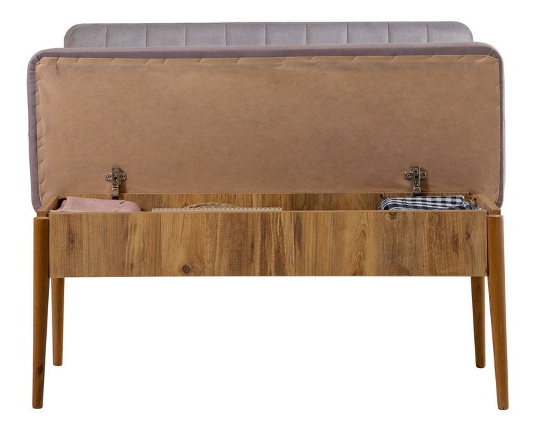 Lavice Vlasta 3 (borovice atlantická + růžovošedá) (s úl. prostorem)