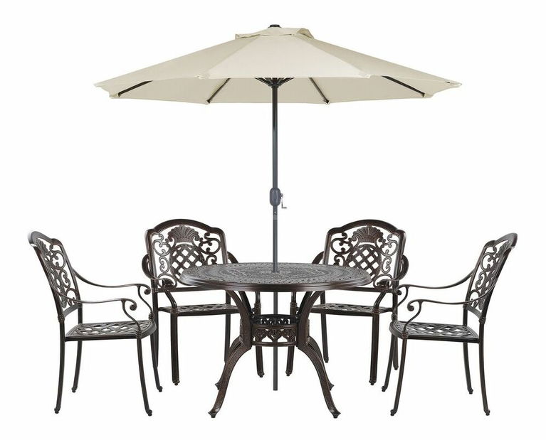 Zahradní sestava Salerno (hnědá)